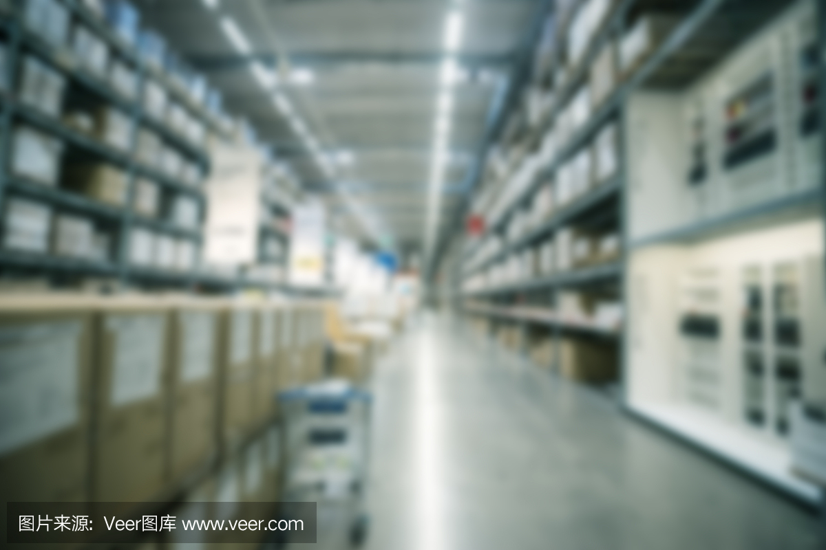抽象模糊背景的家具工廠商店-可以用來顯示或蒙太奇的產(chǎn)品